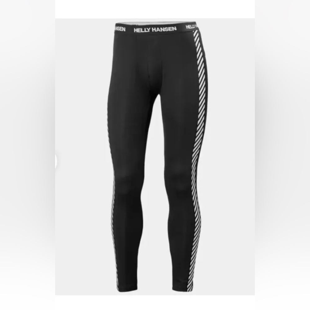 Helly Hansen Men’s LIFA® Lightweight Base Layer Pants, Black, Small